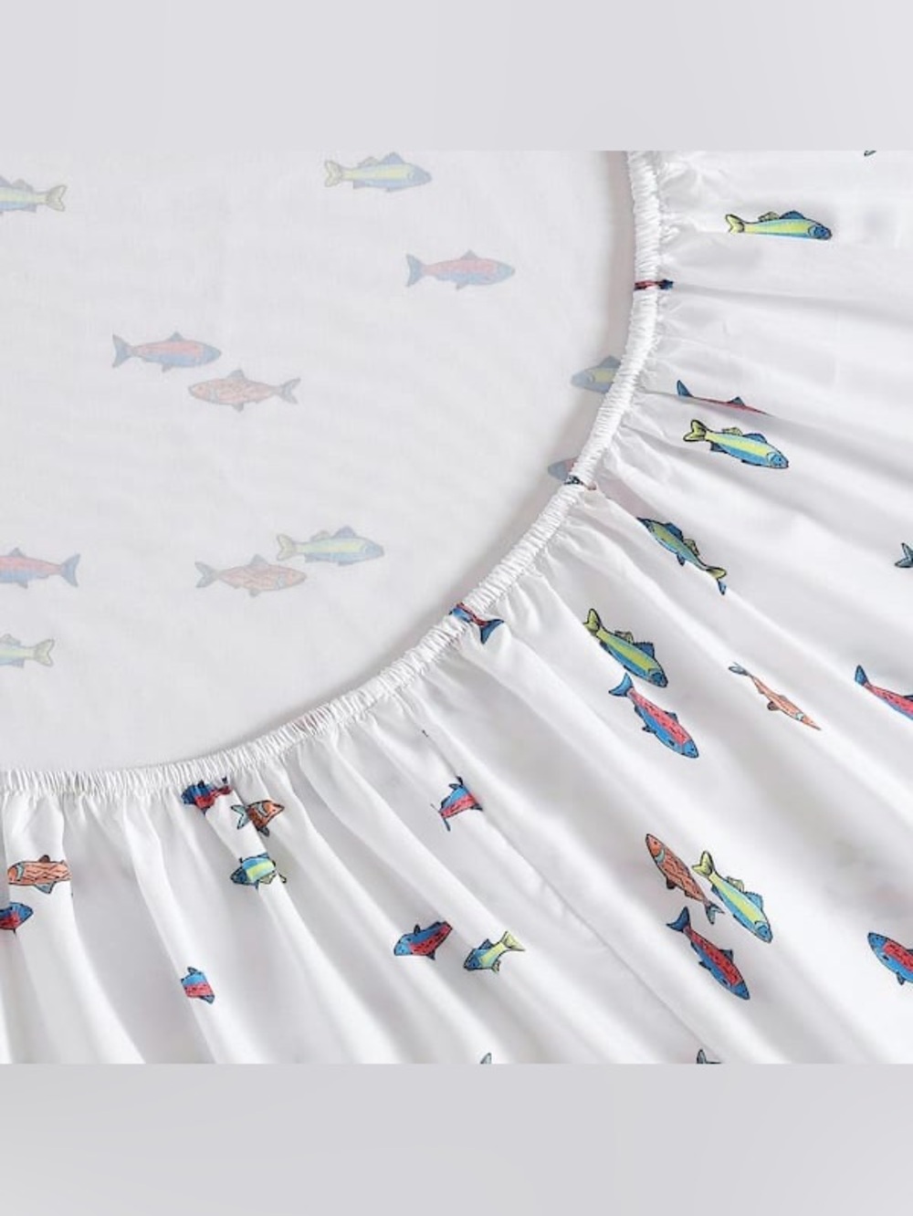 Eddie Bauer Fish Lake Microfiber Twin Kids Fitted Sheet
